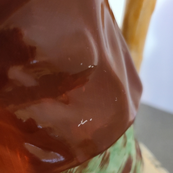 Toby Jug English Ceramic Staffordshire Snuff Taker Size 9.5" tall x 6" wide - Picture 7 of 10